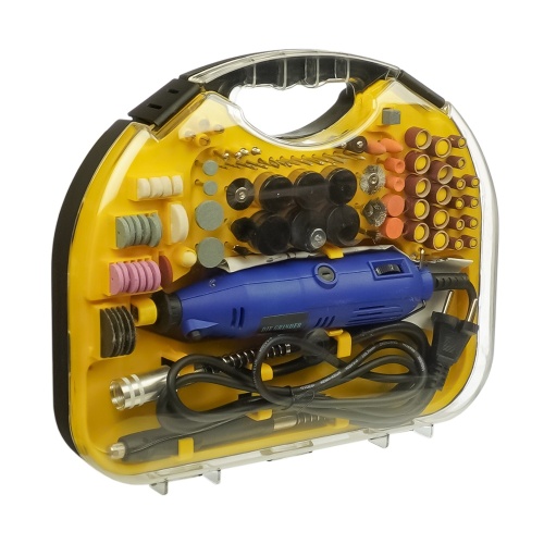 Бормашина в кейсе Aida A-062 (набор насадок для гравировки, шлифовки, полировки, 8000-35000 об/мин, 220V, 130W) фото 7