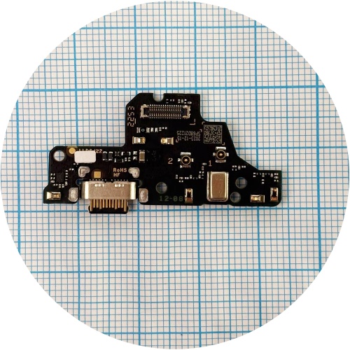 Шлейф Motorola Moto G41 XT2167-2 із роз'ємом зарядки - нижня плата (оригінал Китай)