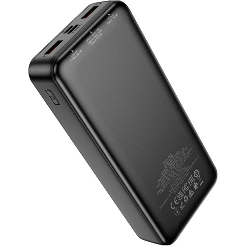 Power Bank Павербанк Hoco J136A PD22W+QC3.0 20000 mAh чорний фото 4