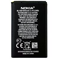 Аккумулятор Nokia BL-5CB оригинал Китай 1280 1616 1800 C1-02 800mAh