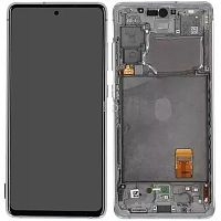 Дисплей Samsung Galaxy S20 FE G780F G781B з тачскріном (OLED із сріблястою рамкою)