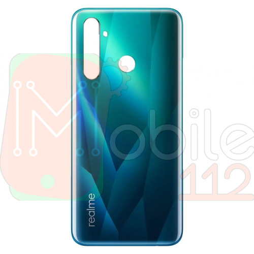 Задня кришка Realme 5 Pro RMX1971 (зелена оригінал Китай)