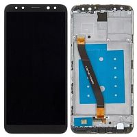 Дисплей Huawei Mate 10 Lite RNE-L01, RNE-L21, 51091YGF з тачскріном (чорний оригінал Китай із рамкою)