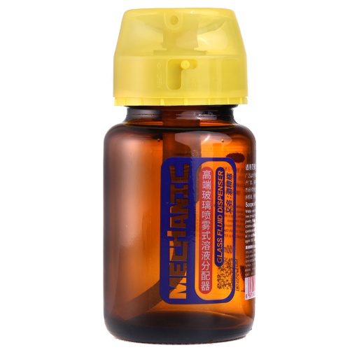 Ємність для спирту Mechanic Q80, 100 мл (скляна) з фіксатором фото 2