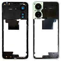 Рамка корпусу Xiaomi Redmi 13C (зелена зі склом камери)