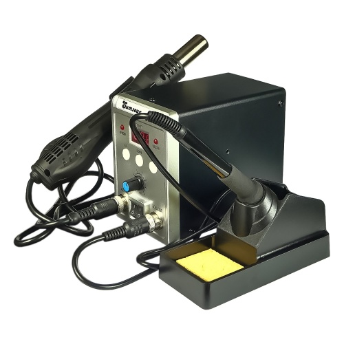 Паяльна станція Sumsour 8586 фен, паяльник, цифрова індикація фото 2