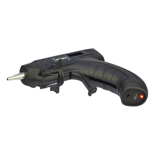 Термоклейовий пістолет Fogo з акумулятором 1800 mAh (15W, сопло d=2mm, клей d=7mm) фото 4