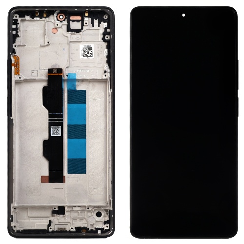 Дисплей Xiaomi Redmi Note 13 Pro 4G, Note 14S, Poco M6 Pro 4G + тачскрин (оригинал Китай с рамкой)