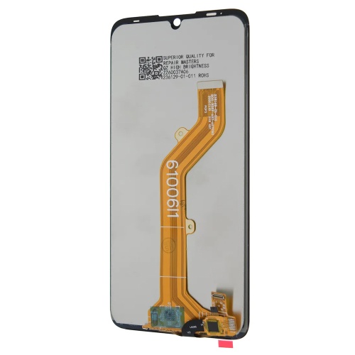 Дисплей Tecno Pop 5 BD2 BD2p з тачскріном (жовтий шлейф)