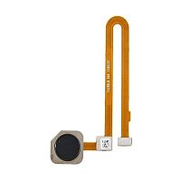 Шлейф Xiaomi Mi 8 Mi8 M1803E1A со сканером отпечатка пальца (черный оригинал Китай)