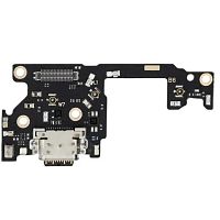 Шлейф Motorola Edge 20 XT2143-1 з роз'ємом зарядки та мікрофоном - нижня плата (оригінал Китай)