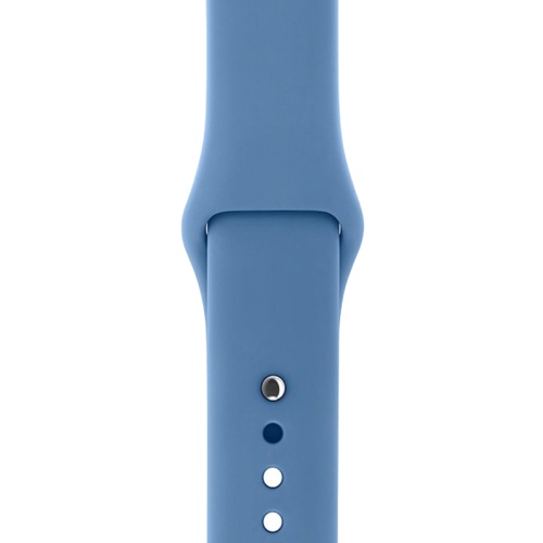 Силіконовий ремінець Apple Watch 42 - 44 мм (блакитний 3 S) Силіконовий ремінець Apple Watch 42 - 44 мм (блакитний 3 S)