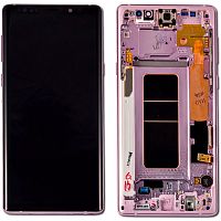 Дисплей Samsung Galaxy Note 9 N960F з тачскріном (оригінал 100% у фіолетовій рамці)