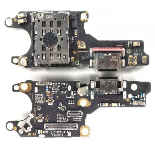 Шлейф Huawei Honor 50 NTH-AN00, NTH-NX9 з роз'ємами Sim-карти, зарядки та мікрофоном - нижня плата (AAA) Шлейф Huawei Honor 50 NTH-AN00, NTH-NX9 з роз'ємами Sim-карти, зарядки та мікрофоном - нижня плата (AAA)