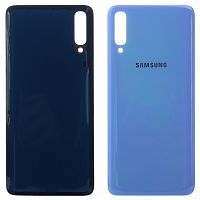 Задняя крышка Samsung Galaxy A70 2019 A705F (голубая оригинал Китай)