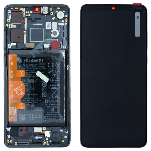 Дисплей Huawei P30 ELE-L29 з тачскріном (оригінал 100% з чорною рамкою) Дисплей Huawei P30 ELE-L29 з тачскріном (оригінал 100% з чорною рамкою)