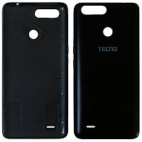 Задня кришка Tecno Pop 2 Power B1P, Pop 2F B1F (чорна, Midnight Black)