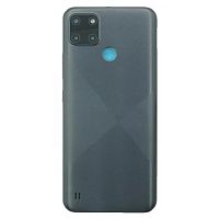 Задня кришка Realme C21 RMX3201 (чорна зі склом камери)