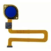 Шлейф Xiaomi Redmi 9C зі сканером відбитка пальця (синій оригінал Китай)