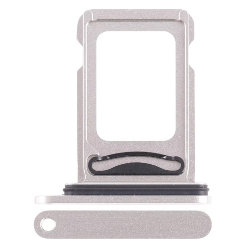 Тримач SIM карти Apple iPhone 15 Pro, 15 Pro Max (сріблястий на 2 Sim)