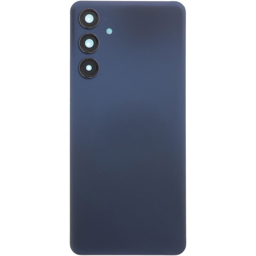 Задня кришка Samsung Galaxy M55 5G M556B (синя оригінал Китай зі склом камери)