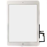 Тачскрин Apple iPad Air A1474 с кнопкой Home (белый оригинал Китай)