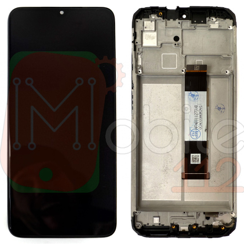 Дисплей Xiaomi Redmi 9T, Poco M3 з тачскріном (оригінал OEM з рамкою)