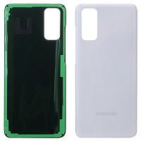 Задня кришка Samsung Galaxy S20 G980F (біла оригінал Китай)