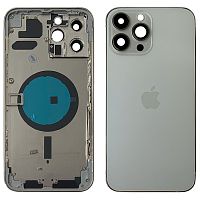Корпус Apple iPhone 13 Pro Max (сріблястий оригінал Китай EU)