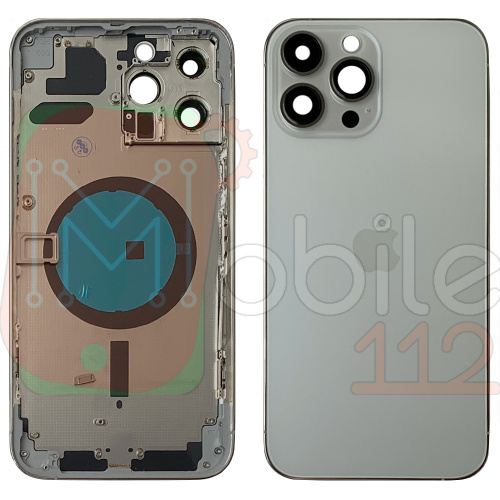 Корпус Apple iPhone 13 Pro Max (сріблястий оригінал Китай EU)
