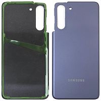 Задняя крышка Samsung Galaxy S21 5G G991B (фиолетовая оригинал Китай)