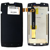 Дисплей Blackview BV7000, BV7000 Pro з тачскріном (чорний оригінал Китай)