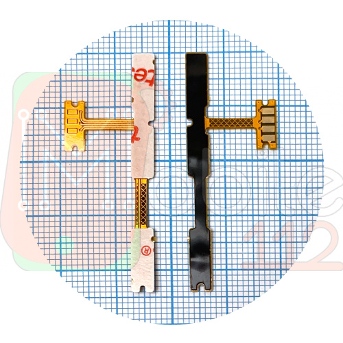 Шлейф Samsung Galaxy A05 2023 A055  с кнопками включения и громкости