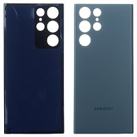 Задняя крышка Samsung Galaxy S22 Ultra 5G S908 (зеленая оригинал Китай)
