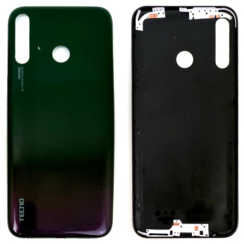 Задня кришка Tecno Spark 4 KC2 KC8 (фіолетова) Задня кришка Tecno Spark 4 KC2 KC8 (фіолетова)