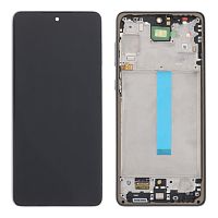 Дисплей Samsung Galaxy A73 5G A736B з тачскріном (IN-CELL із сірою рамкою)