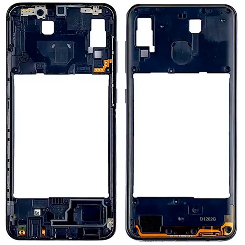 Рамка корпусу Samsung Galaxy A20 2019 (синя)