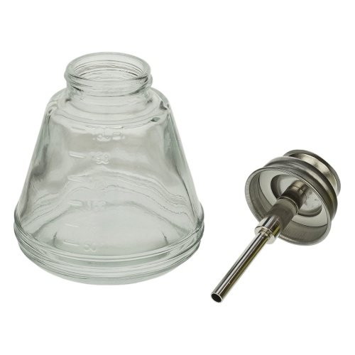 Ёмкость для спирта с дозатором Aida AD-18A, стеклянная, (180 ml) фото 3