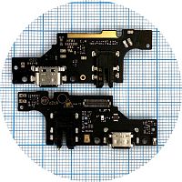 Шлейф ZTE Blade V40 Vita з роз'ємами зарядки та навушників, мікрофоном - нижня плата (оригінал Китай)