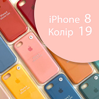 Чохол Silicone case для iPhone 7, iPhone 8 (рожевий №19)