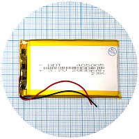 Акумулятор універсальний 405085Р 85 х 50 х 4 мм 2000 mAh 3.7V