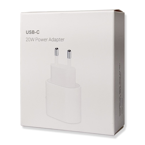 Мережевий адаптер Apple iPhone Power Adapter 20W Type-C MHJ83ZM/A фото 2