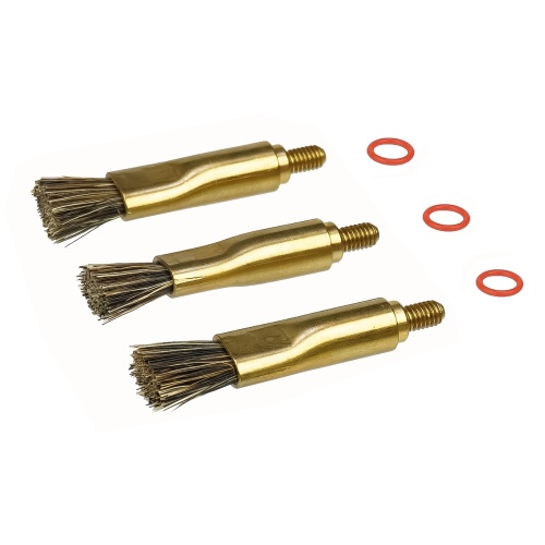 Набір насадок на дротяні щітки QianLi Fur Brush, нейлонові, під ручки з цанговими затискачами QianLi та Mega-Idea (3 шт) Набір насадок на дротяні щітки QianLi Fur Brush, нейлонові, під ручки з цанговими затискачами QianLi та Mega-Idea (3 шт)