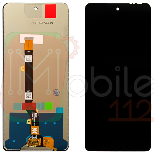 Дисплей Tecno Spark 20 Pro KJ6 з тачскріном (оригінал Китай)