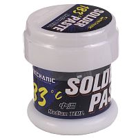 Паяльна паста Mechanic ZW50 183 °C, 50 г, Sn 62%, Pb 35%, Ag 3%, Flux IPX5