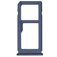 Держатель Sim карты Nokia 8 (синий Polished Blue 2 SIM (1 SIM + Micro SD))