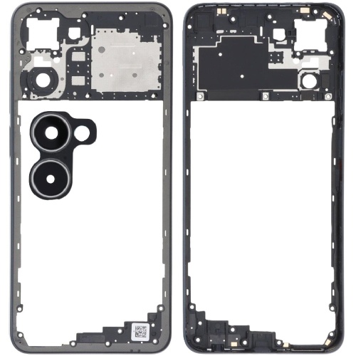 Рамка корпусу Realme 10 4G (синя зі склом камери) Рамка корпусу Realme 10 4G (синя зі склом камери)