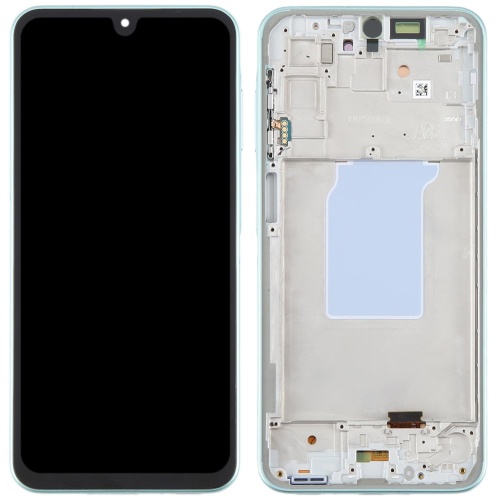 Дисплей Samsung Galaxy A26 5G A266 з тачскріном та рамкою (оригінал 100% Service Pack із зеленою рамкою)