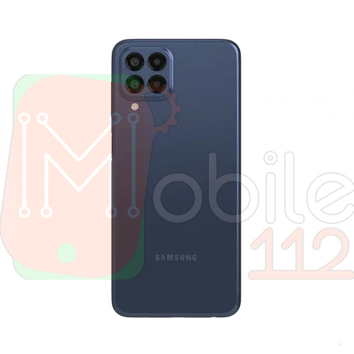 Задняя крышка Samsung Galaxy M33 5G M336B (синяя оригинал Китай со стеклом камеры)