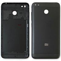 Задня кришка Xiaomi Redmi 4X MAG138 MAE136 (чорна оригінал Китай зі склом камери)